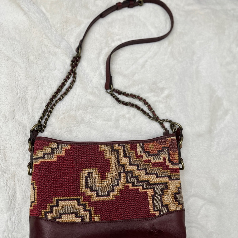 Patricia Nash Salvina Peruvian Tapestry Crossbody Bag - Picture 2 of 11